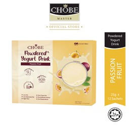 CHOBE Powdered Yogurt Drink - Passion Fruit (25g x 12's) [Free Shaker]